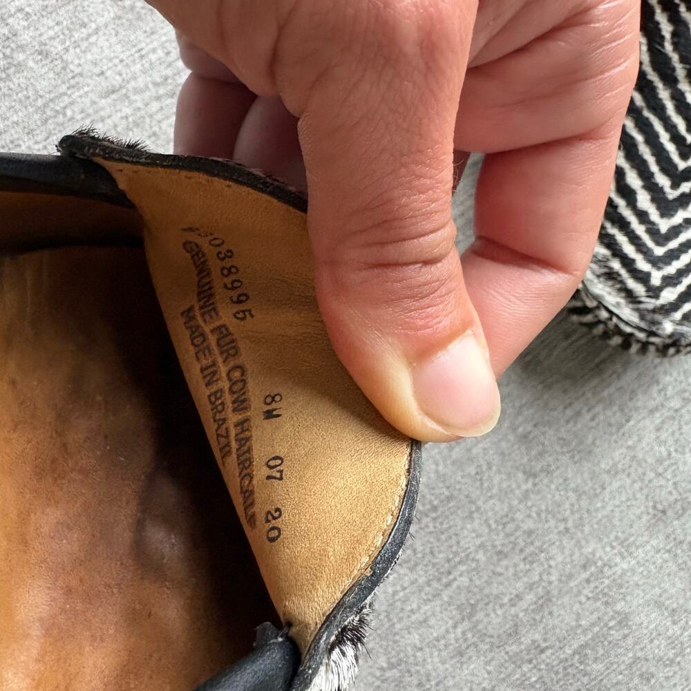 Patricia Green Calf Hair Loafers - Picture 3 of 4